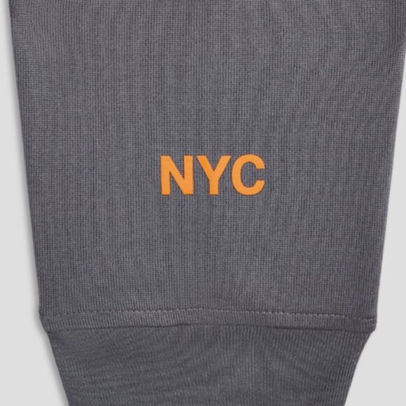 Mode of One Mens Liberty Long Sleeve Relaxed Fit Tshirt iEbony Grey M - Picture 3 of 8